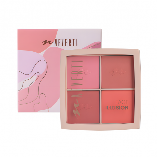 Neverti Face Illusion Brush Palette
